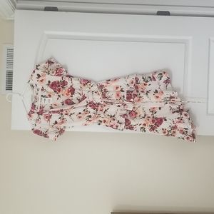 Medium, Charlotte russe, asymmetrical floral dress